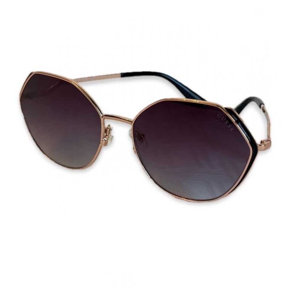 Guess Shiny Rose Gold Sunglasses GU7842 28B 58 - Case Not Included